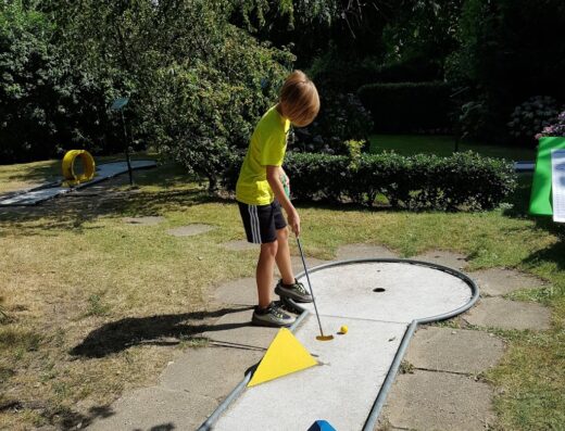 Mini golfbaan