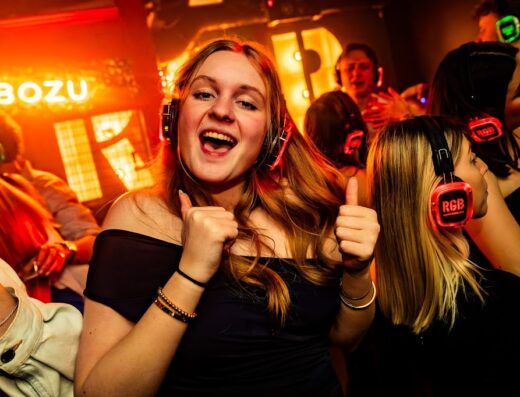 RGB Silent Disco Bar