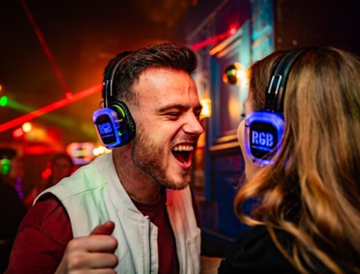 RGB Silent Disco Bar