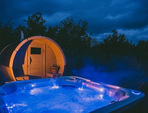 Wellness vakantiehuisje